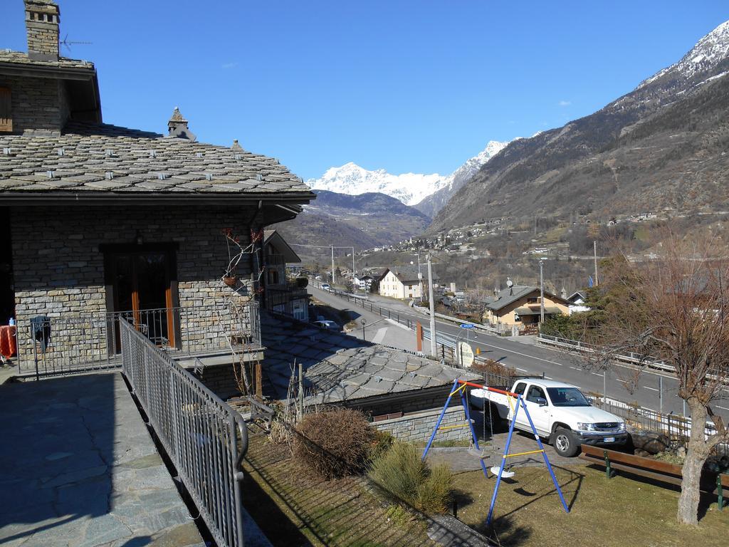 B&B Les Fleurs Gignod Exterior foto